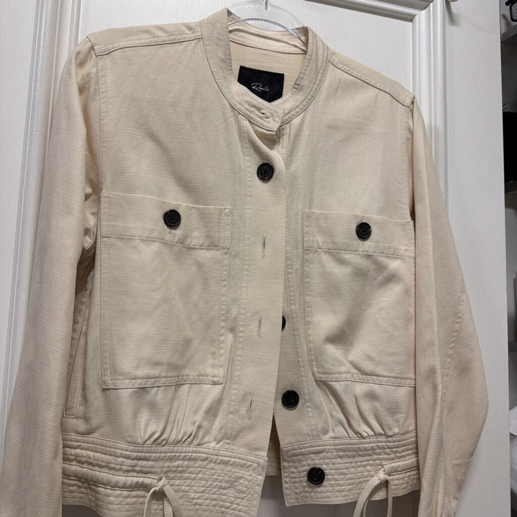 Beige Cotton/Lyocell Jacket (NWT)