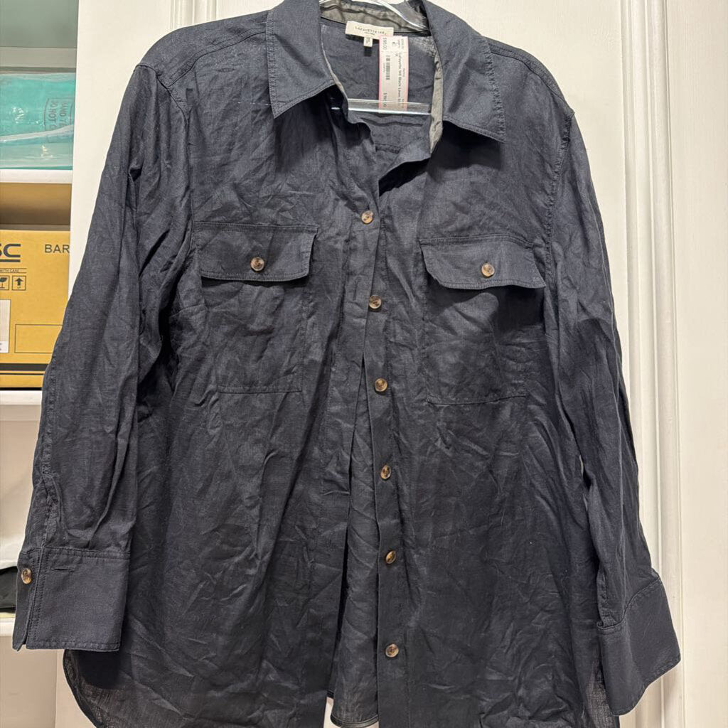 Black Linen Shirt