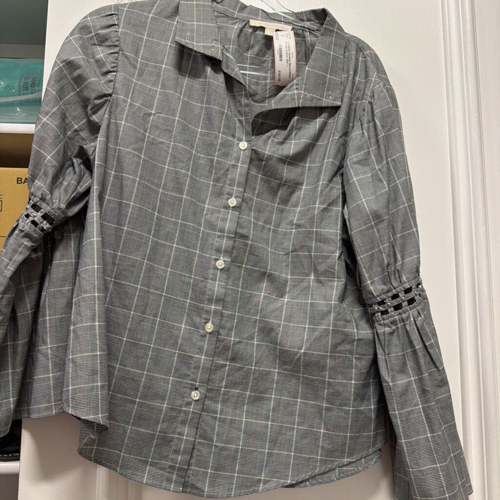 Black/White Check Cotton Shirt