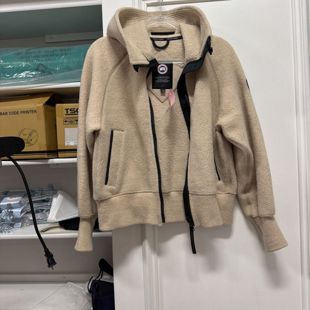 Beige Sherpa Fleece Jacket (795)