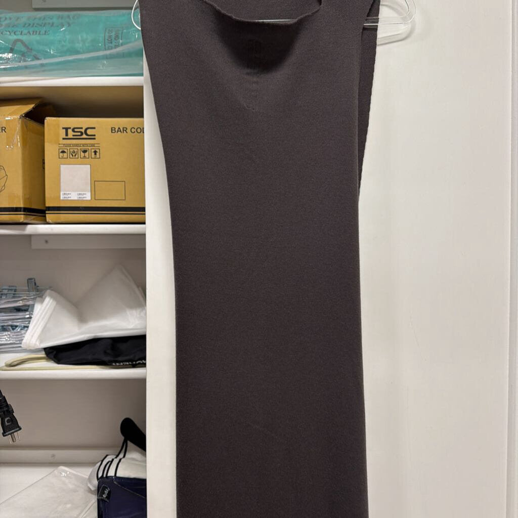 Brown Cashmere Sleeveless Dress