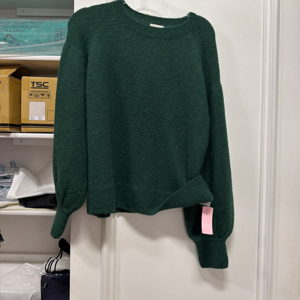 Green Alpaca/Wool Sweater