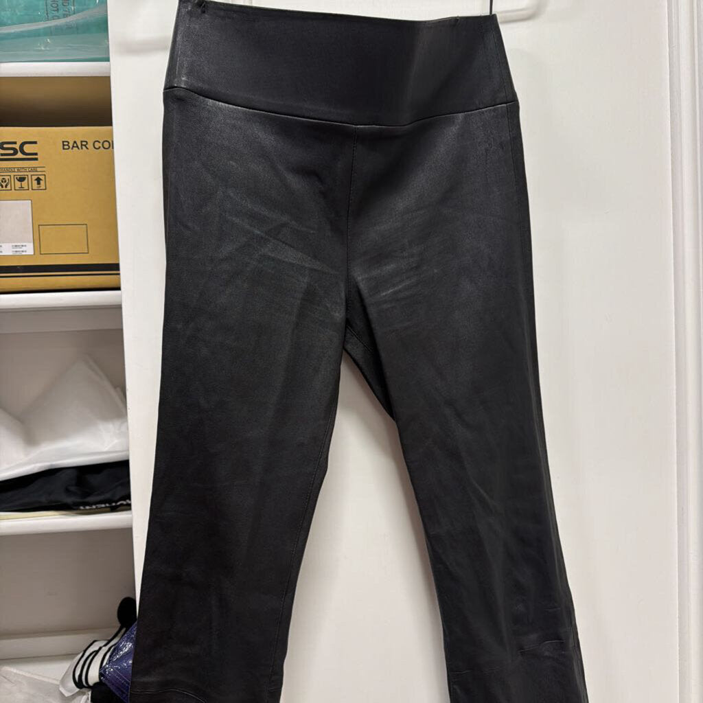 Black Leather Legging