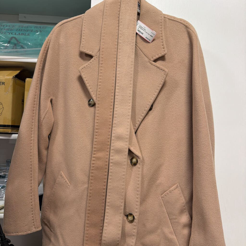 Beige Wool/Cashmere Coat (est. $908)