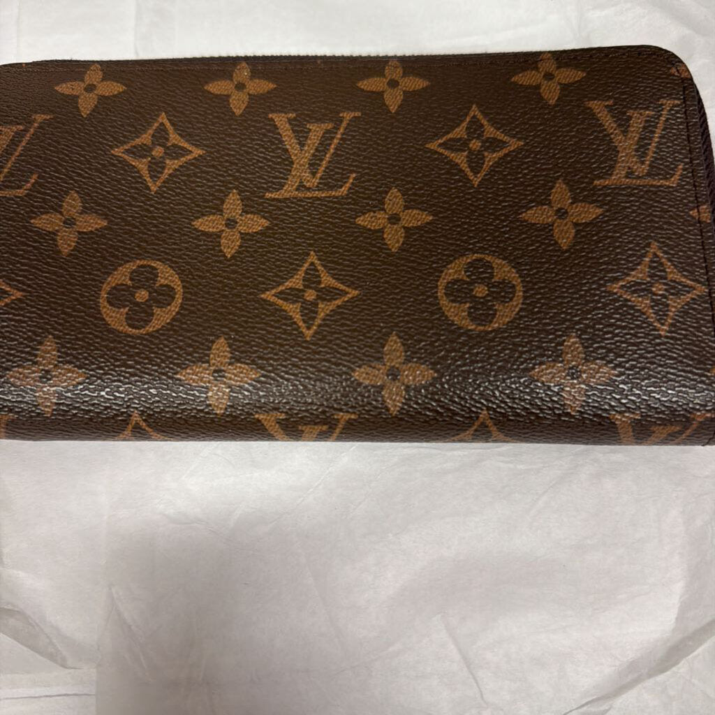 Monogram Zip Around Wallet