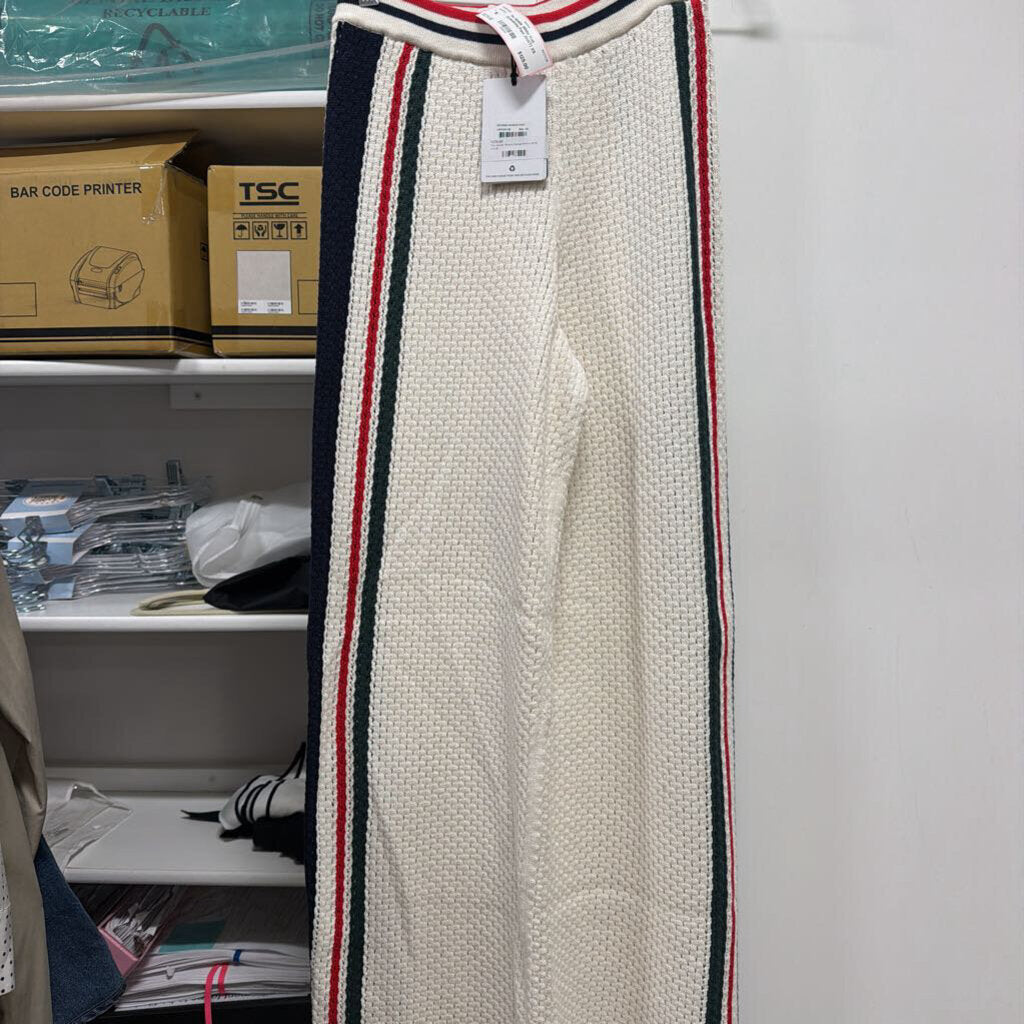 White Knit Drawstring Pant (NWT)