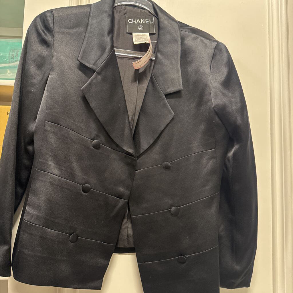 99A Black Silk Jacket