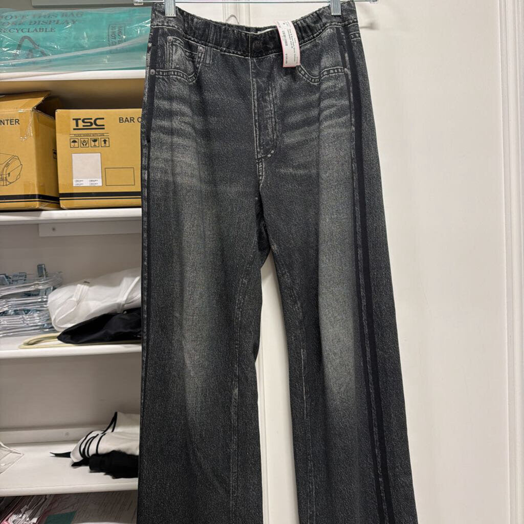 Dark Gray Cotton Sweatpant Jean