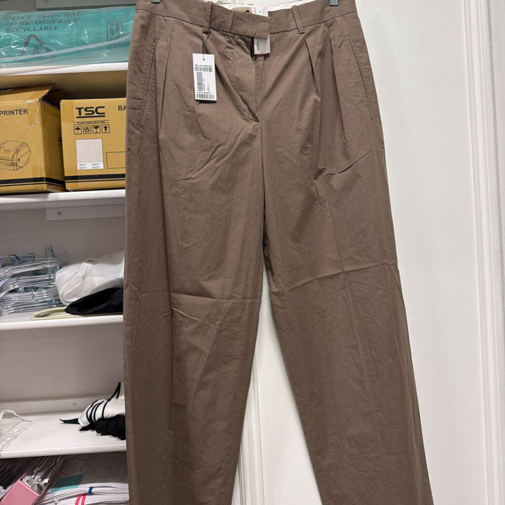 Brown Cotton Trousers