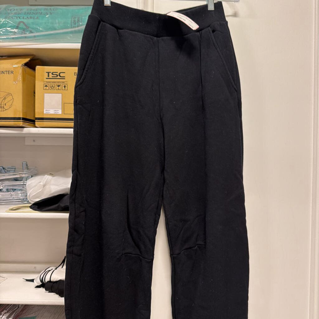 Black Cotton Pants