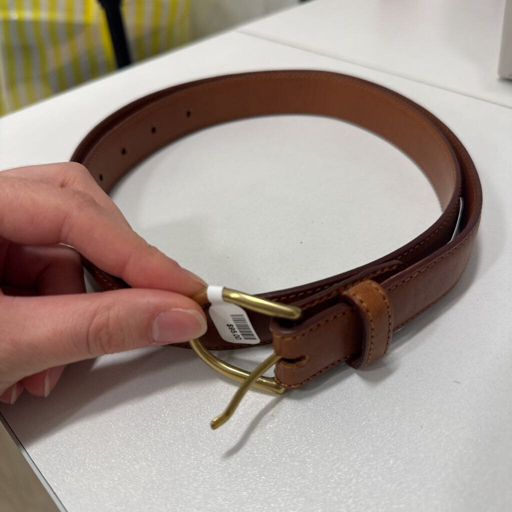 Ralph Lauren Brown Leather Belt