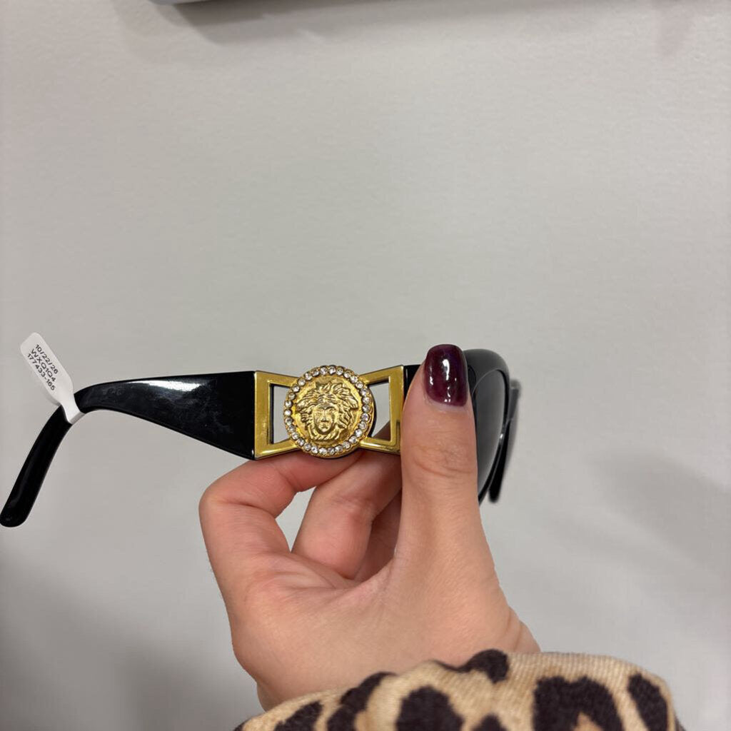 Black Circle Sunglasses