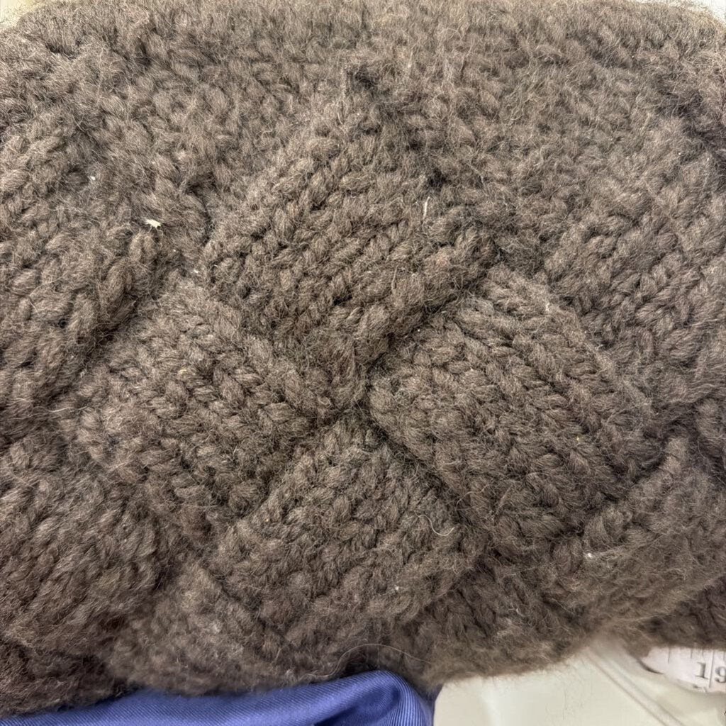 Brown Knit Clutch (retail 425)