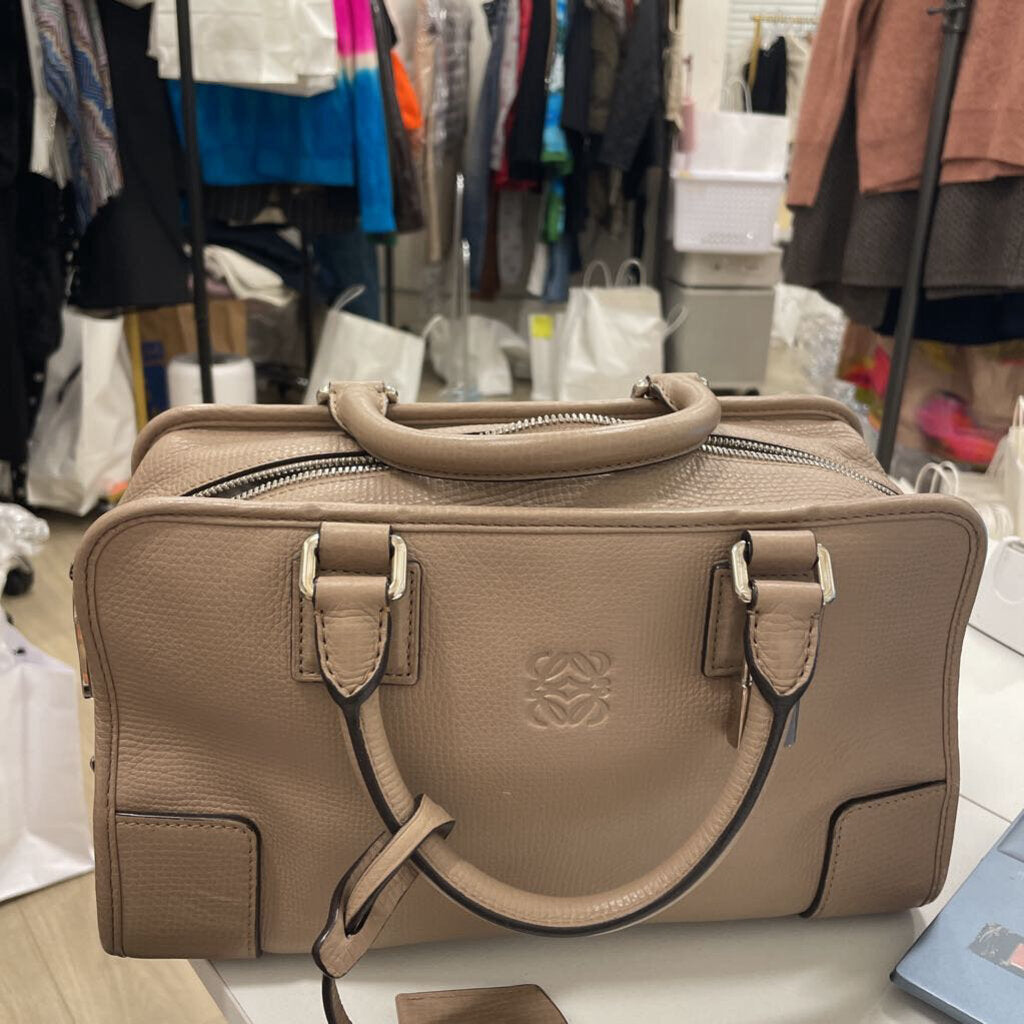 Brown Amazona Top Handle Bag(est 3600)
