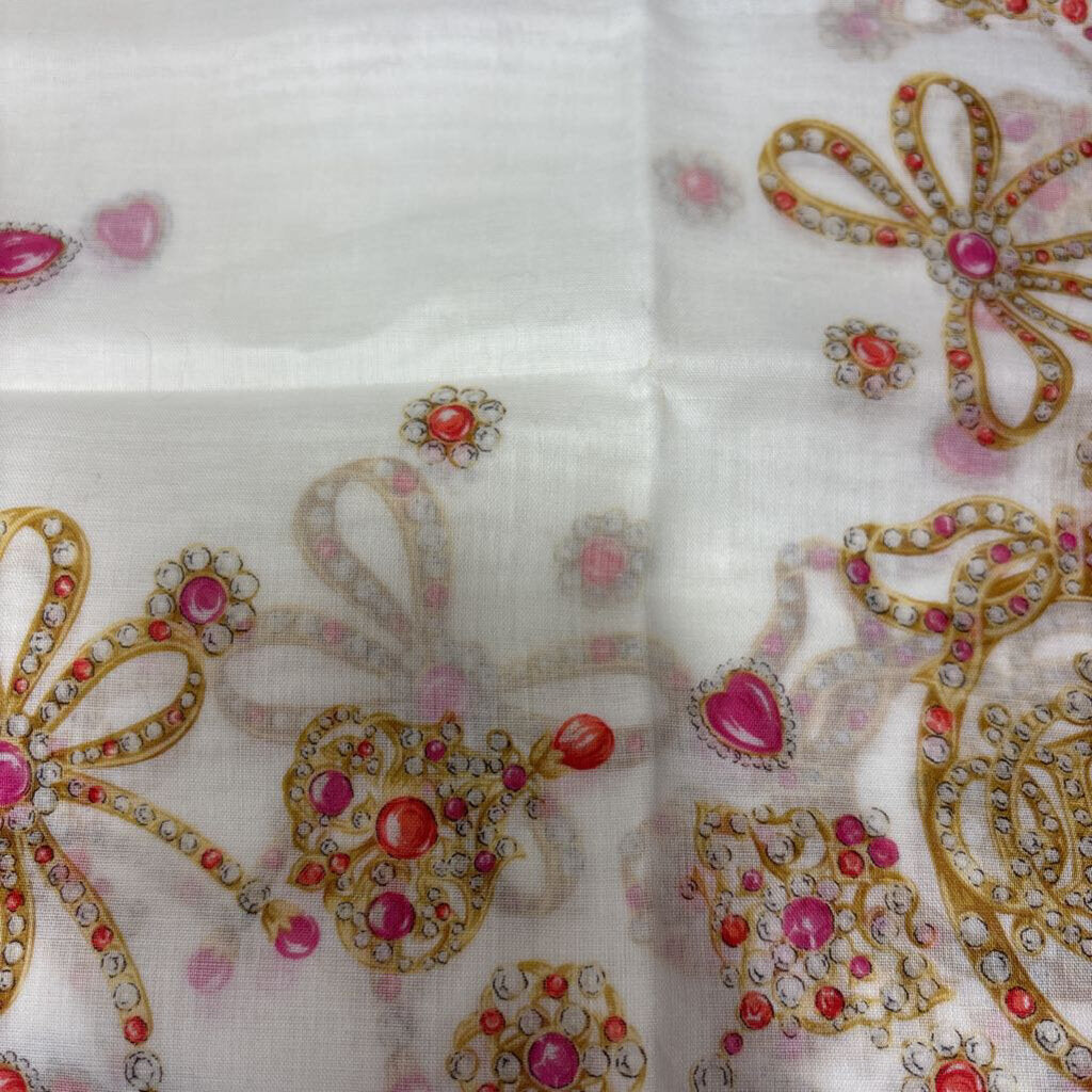 Pink Heart Handkerchief