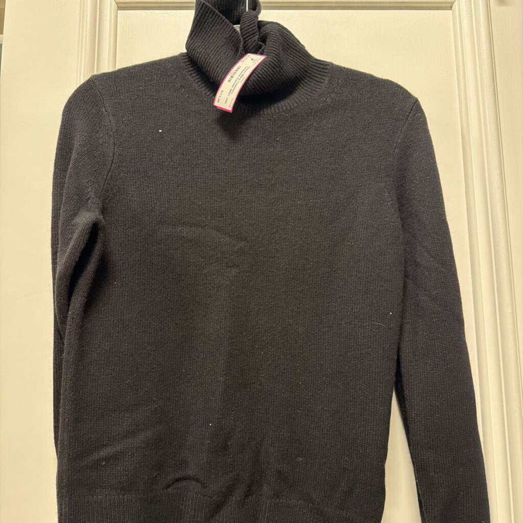 Black Cashmere Turtleneck Sweater (NWT 345)