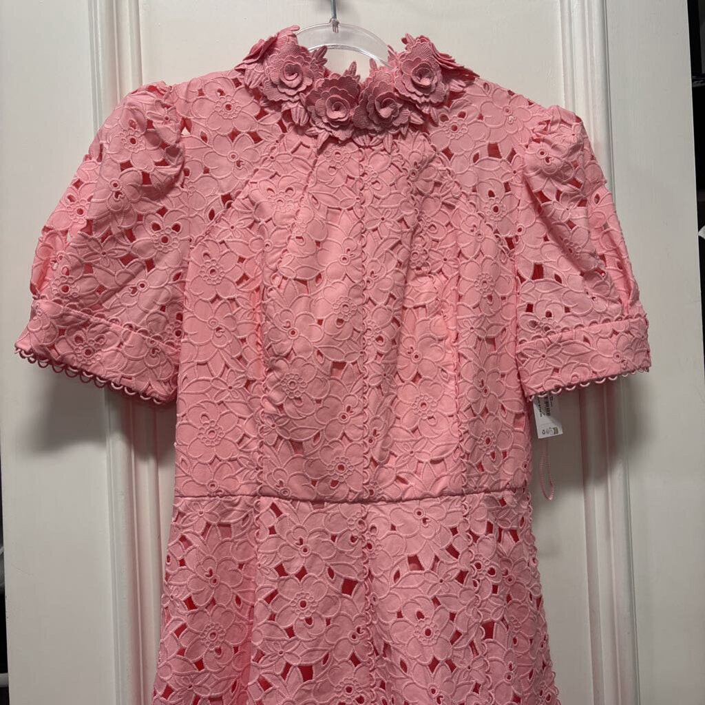 Pink Cotton Midi Dress (NWT)