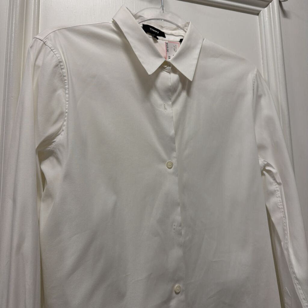 White Button Up Top