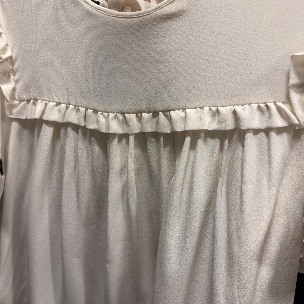 2019 White/Black Silk Top (NWT)