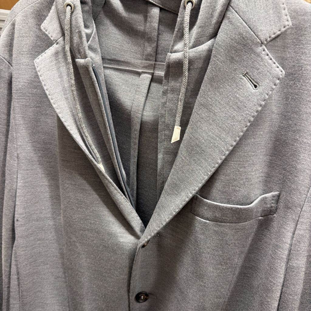 Gray Wool Hoodie Blazer (NWT $2495)