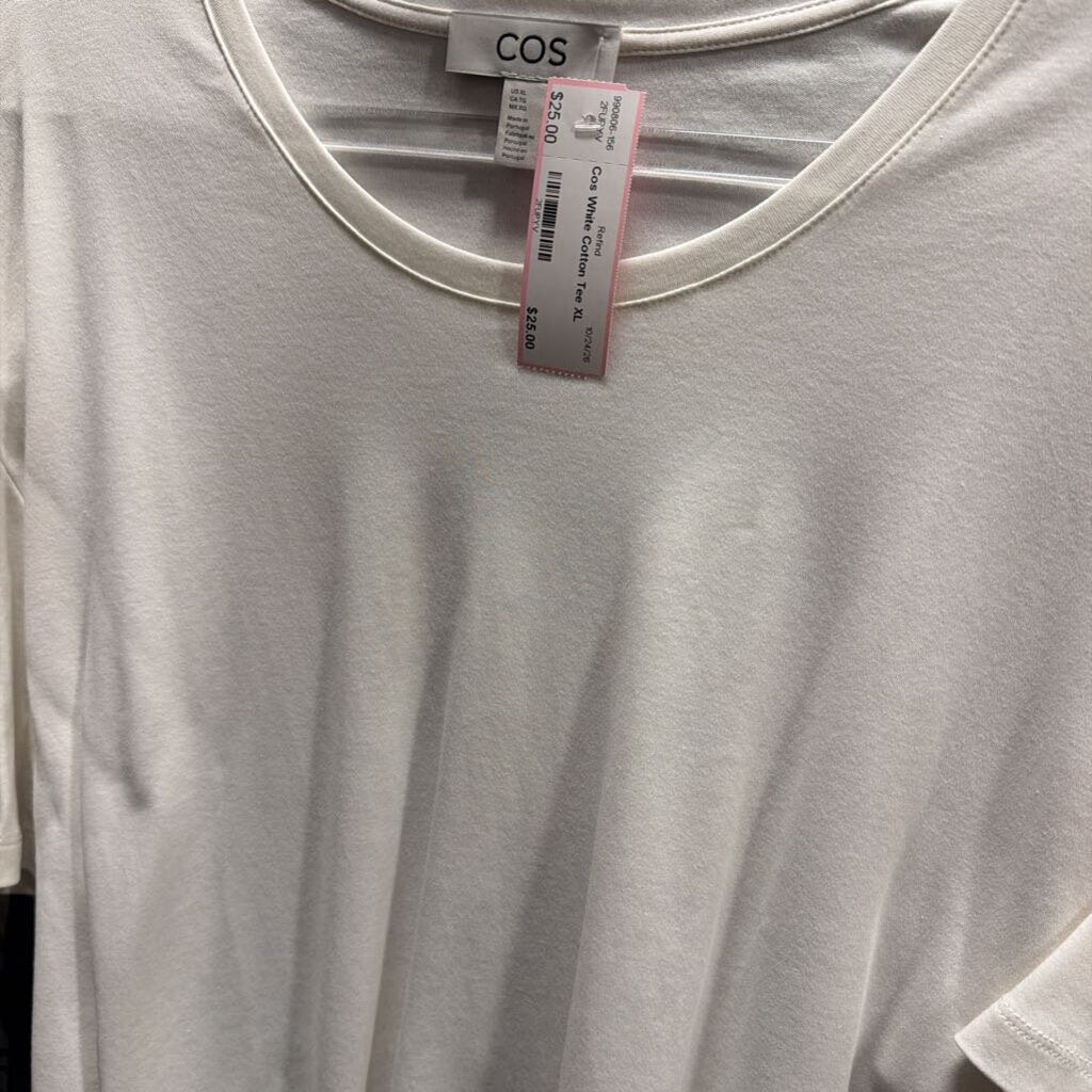 White Cotton Tee