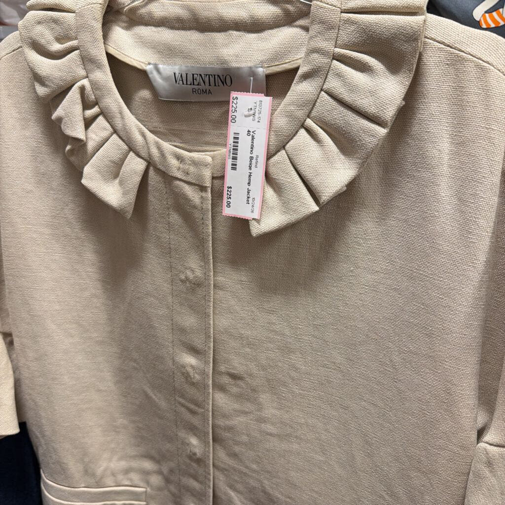 Beige Hemp Jacket