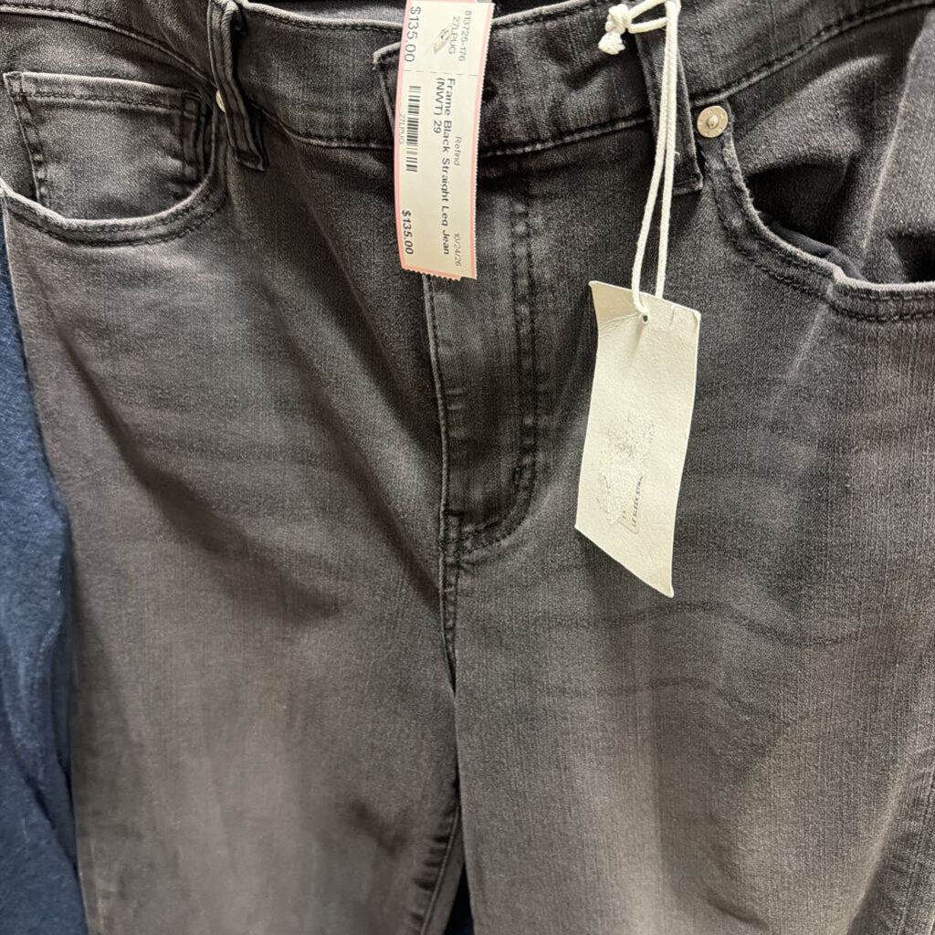 Black Straight Leg Jean (NWT)