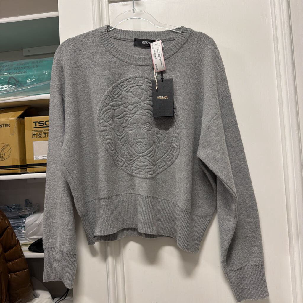 Grey Wool/Cashmere Sweater (NWT)