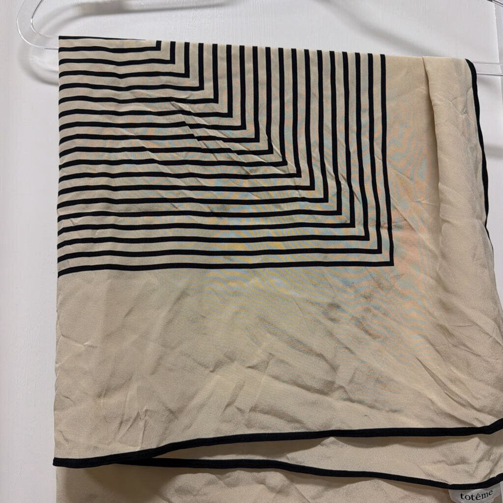 Cream/Black Scarf (340)