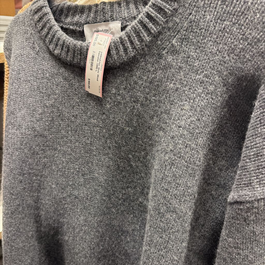 Grey Wool Sweater (355)