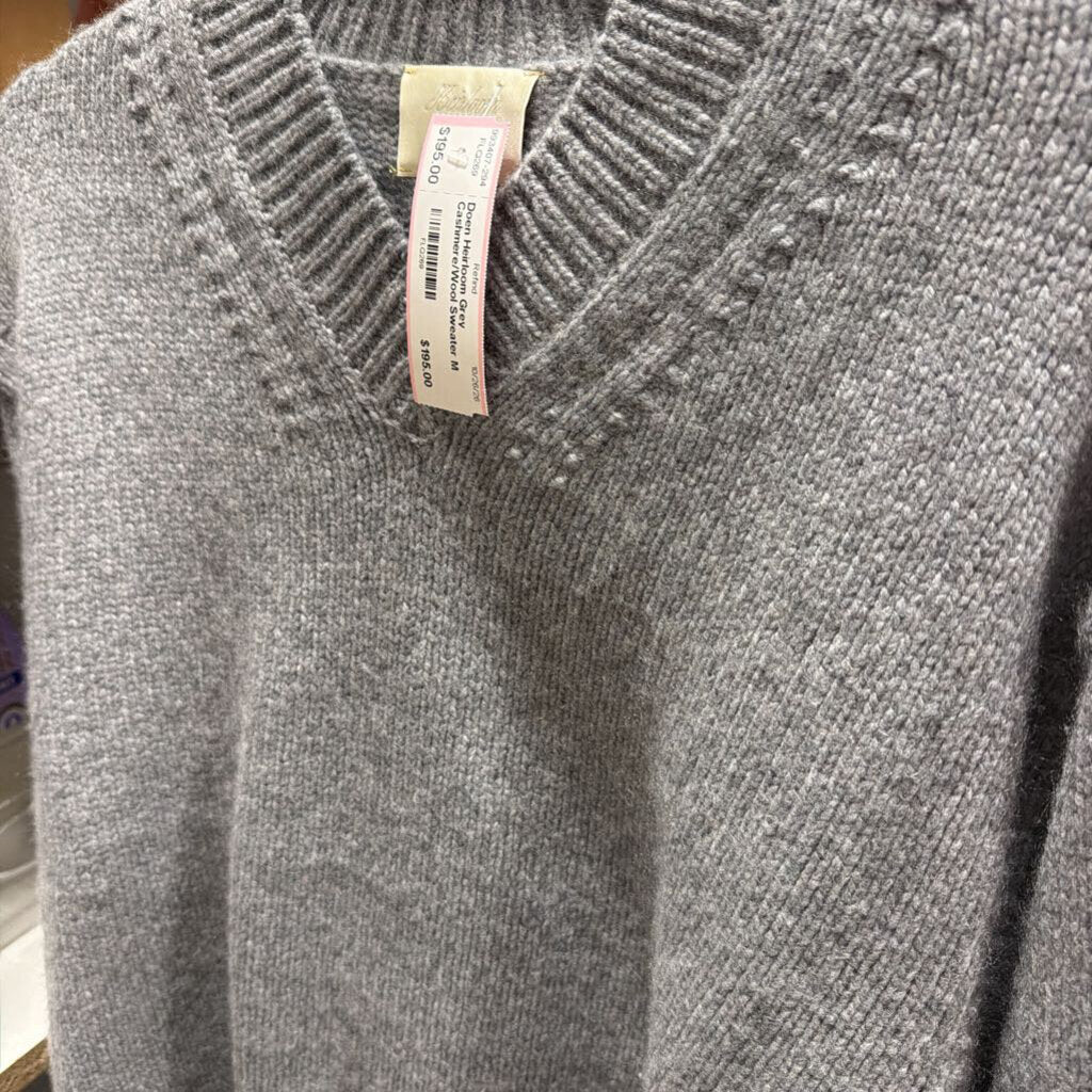 Grey Cashmere/Wool Sweater