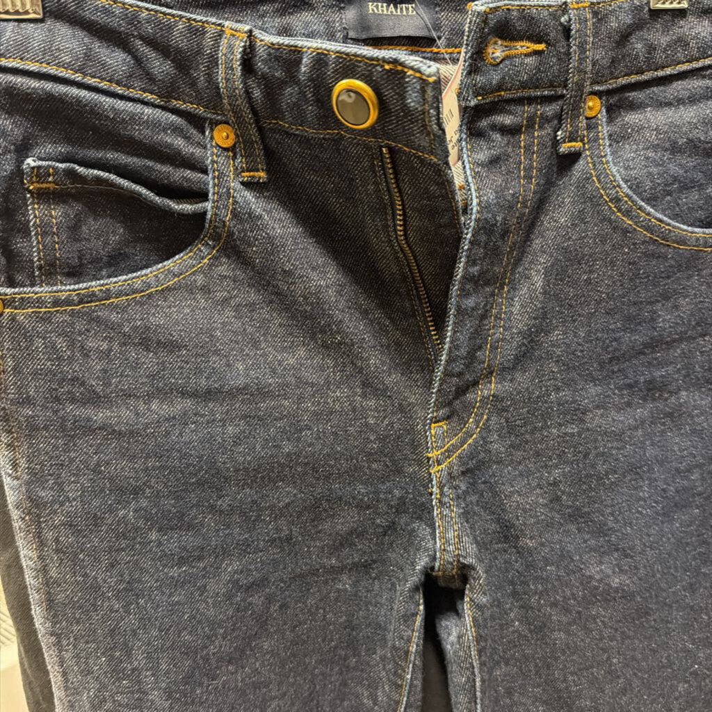 Dark Wash Straight Leg Jean, 25