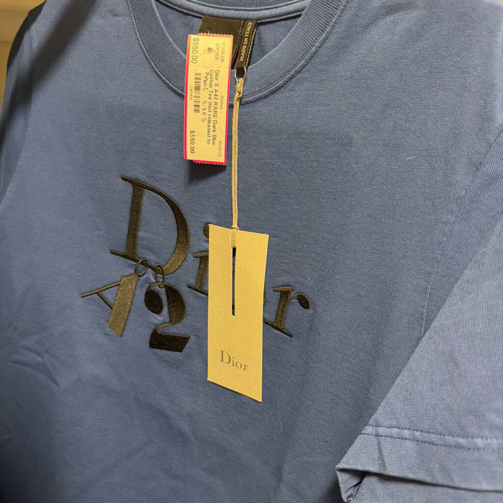 RARE Dark Blue Cotton Tee (not released to public)