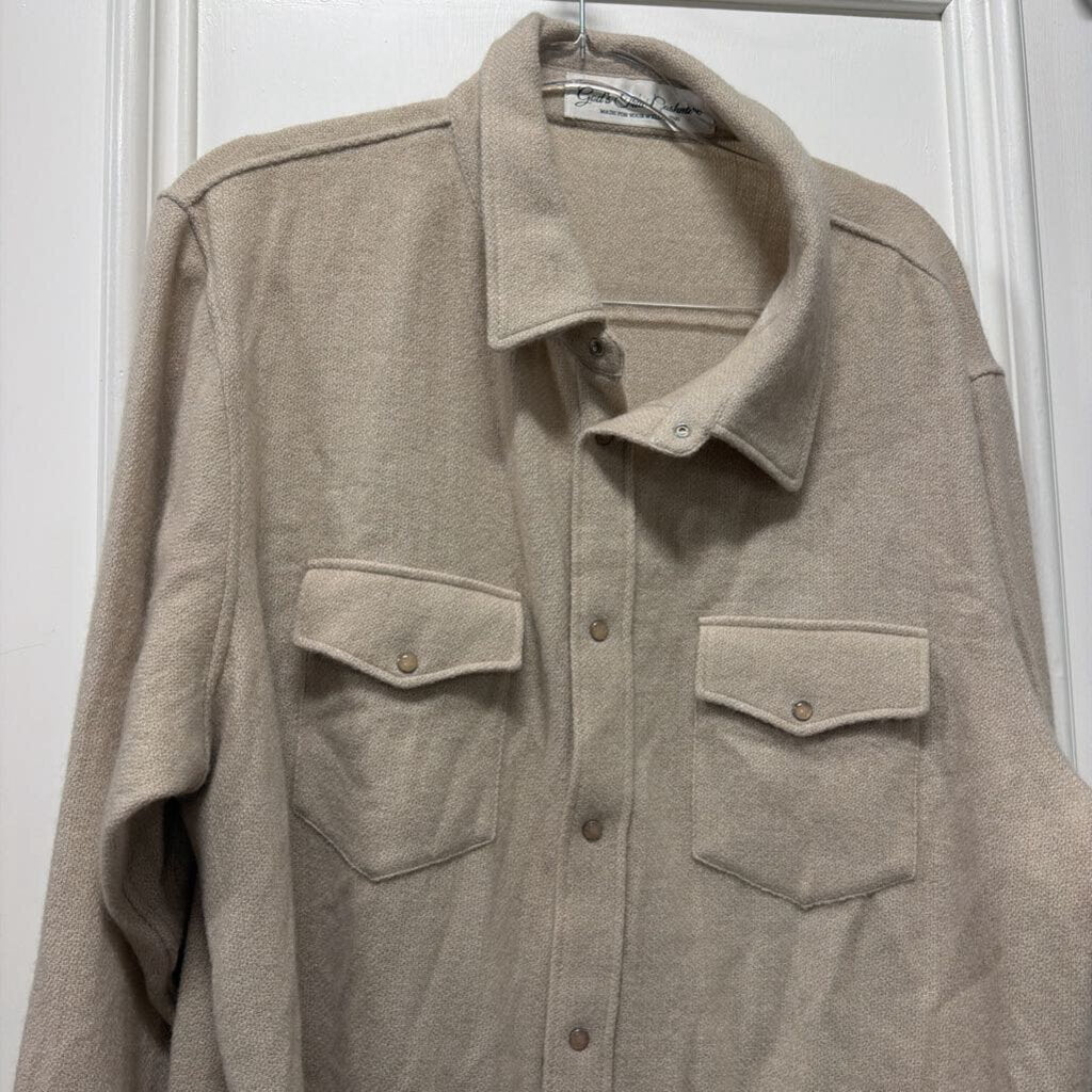 Beige Cashmere Shirt