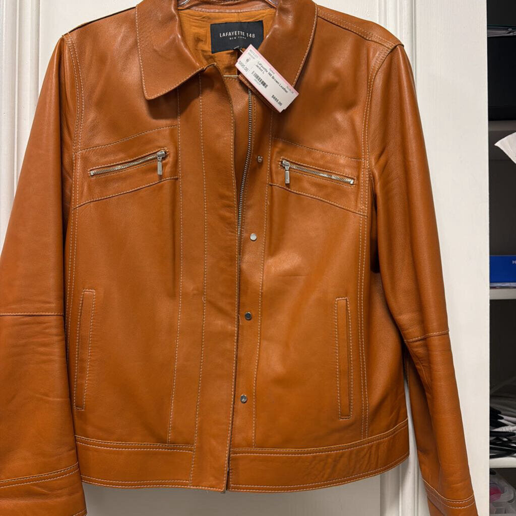 Brown Leather Jacket