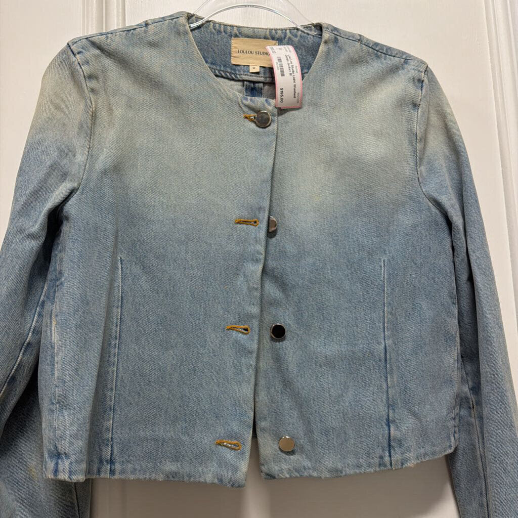 Light Washed Denim Jacket