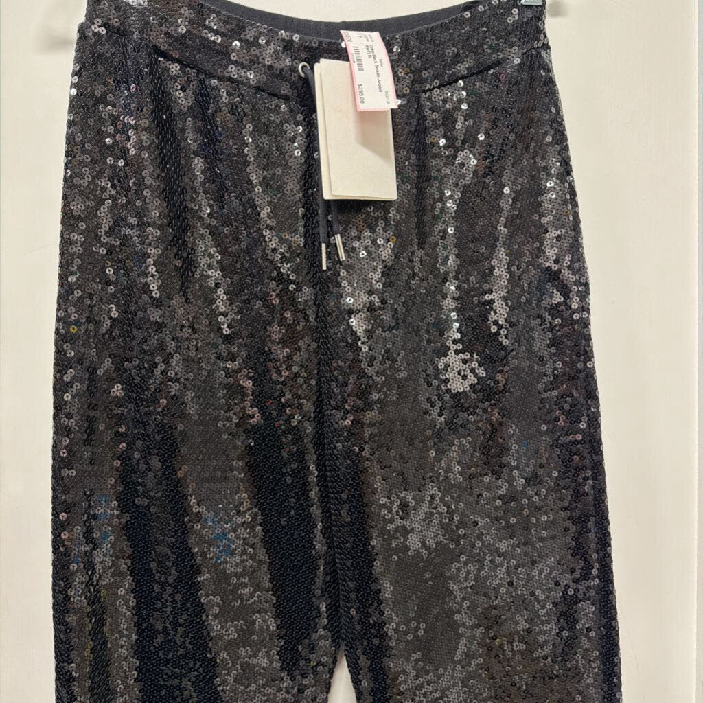 Black Sequin Jogger (NWT)