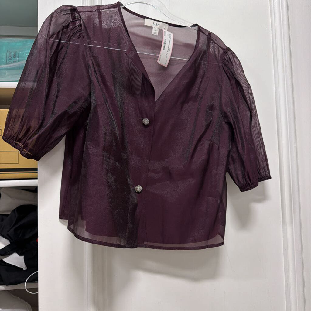 Purple Poly Top