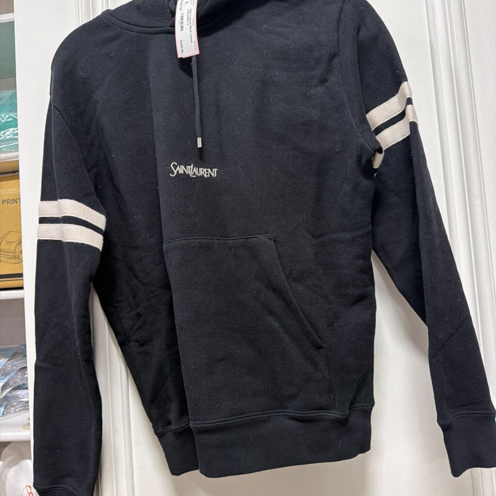 Black Cotton Sweatshirt