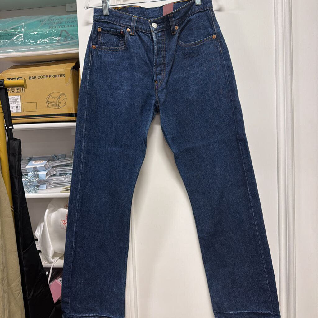 Dark Blue 501 Jeans