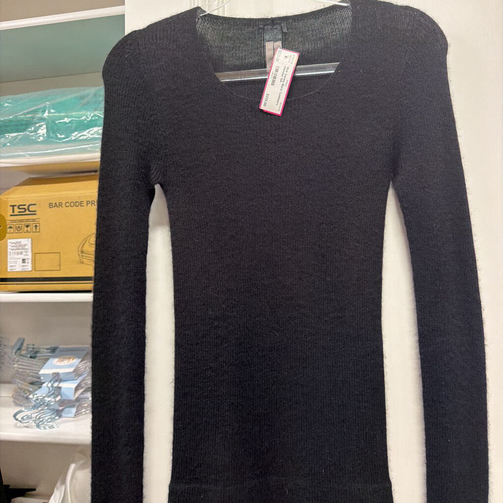 Black Cashmere Sweater