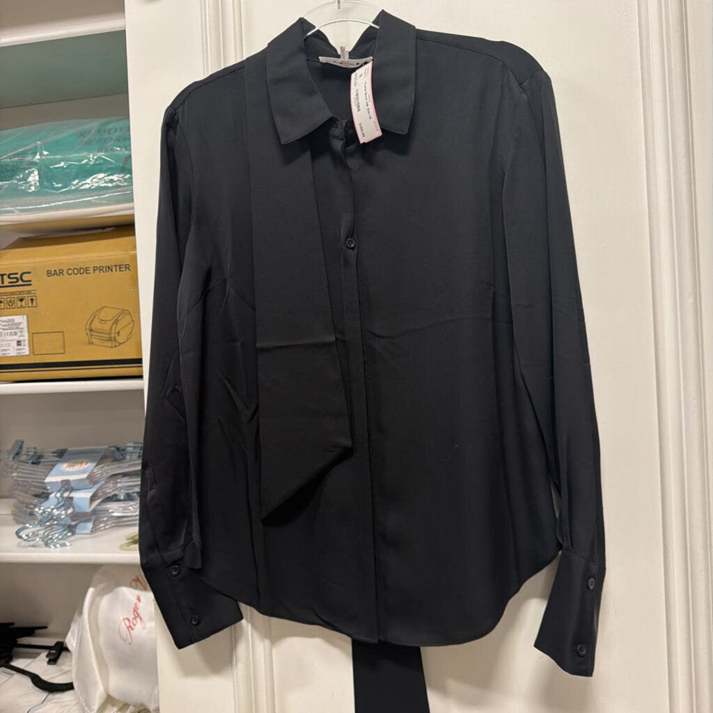 Black Silk Shirt