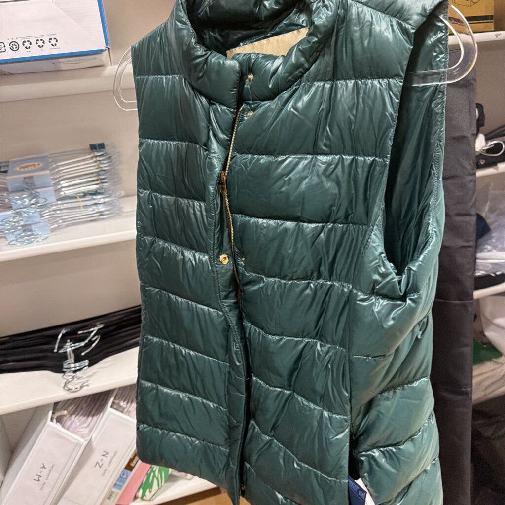Green Poly/Down Vest