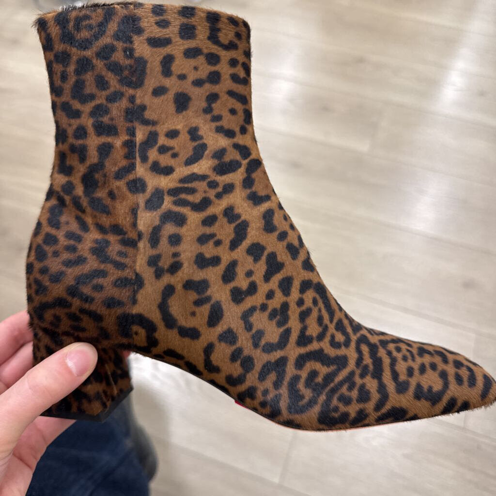 Leopard Pony Hair Boots (NEW R.1250)