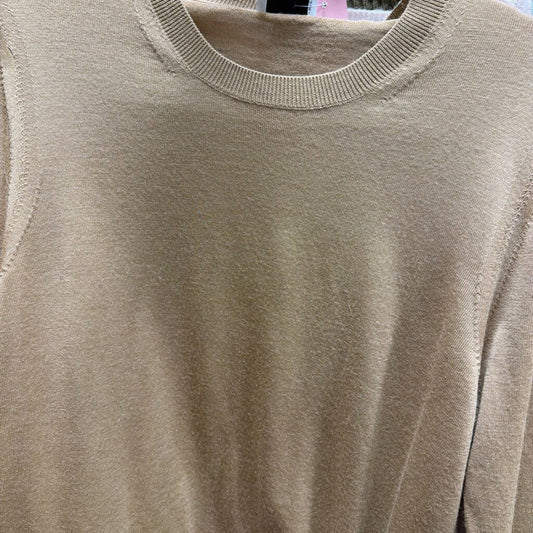 Brown Wool Elbow-Patch Sweater (WT 830)