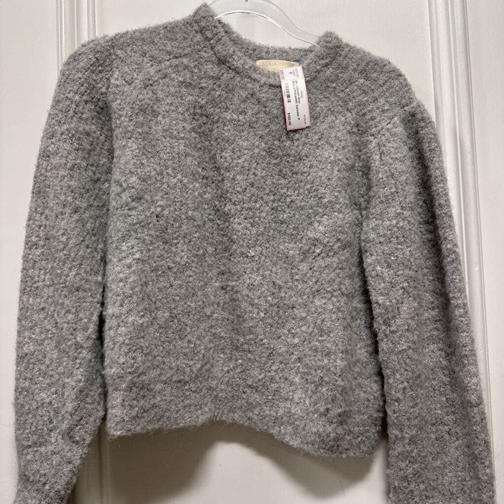 Gray Alpaca/Polyamide Sweater