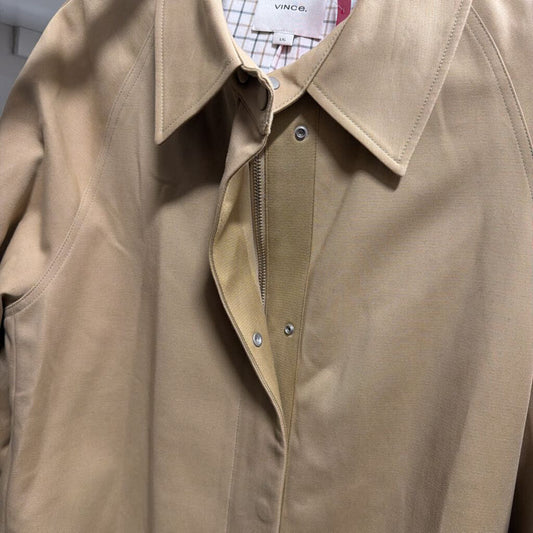 Beige Cotton Trench Coat (500+)