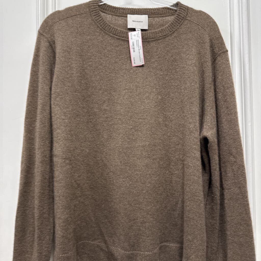 Brown Cashmere Sweater