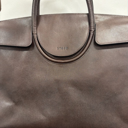 Brown Leather Large Maude Carryall
